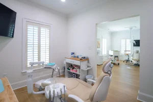 first exam room at Lowcountry Family dentistry in Murrells Inlet, SC