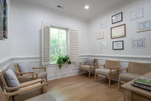 comfortable waiting room for Lowcountry Family dentistry in Murrells Inlet, SC