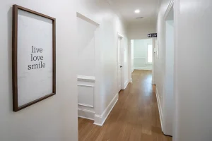 hallway at Lowcountry Family dentistry in Murrells Inlet, SC